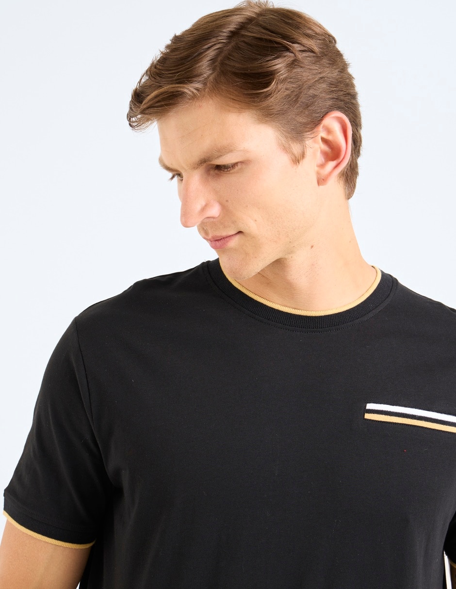 PLAYERA 7661012 POINT ZERO, M, NEGRO