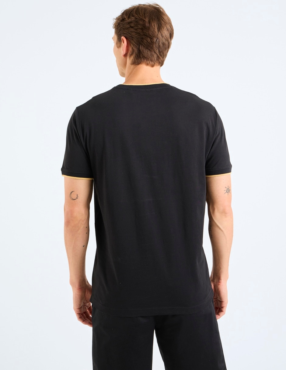 PLAYERA 7661012 POINT ZERO, M, NEGRO