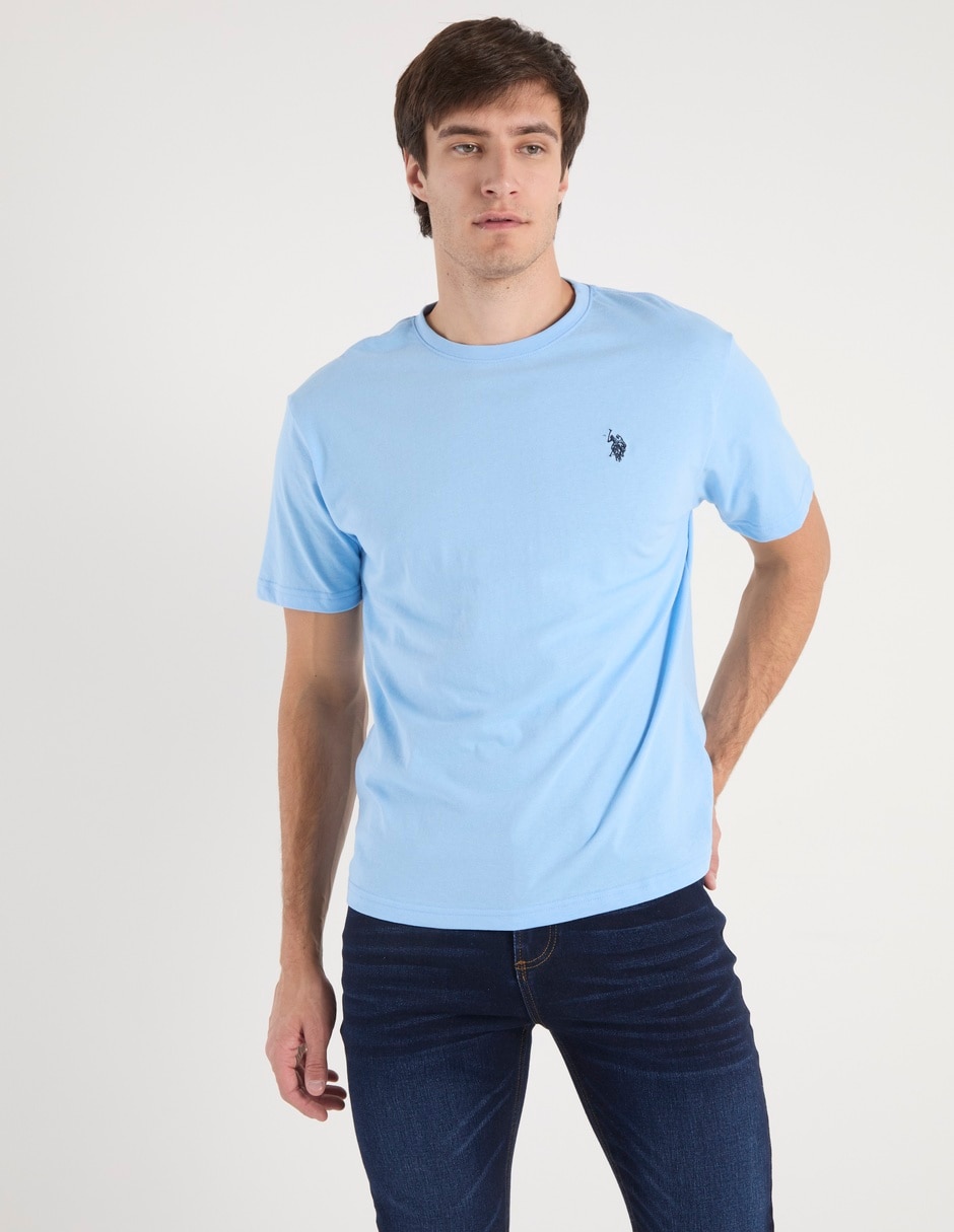Playera cuello redondo para hombre