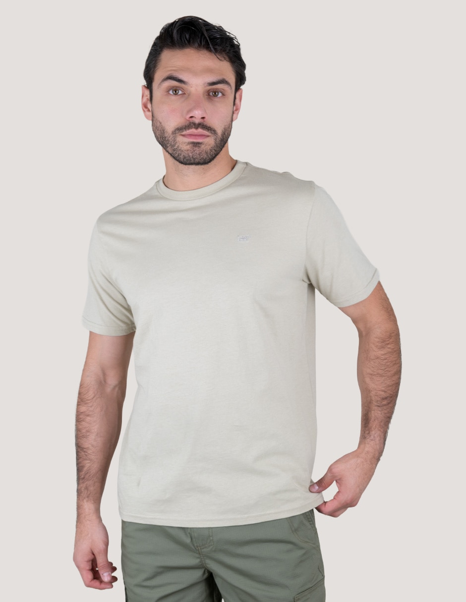 Playera cuello redondo para hombre
