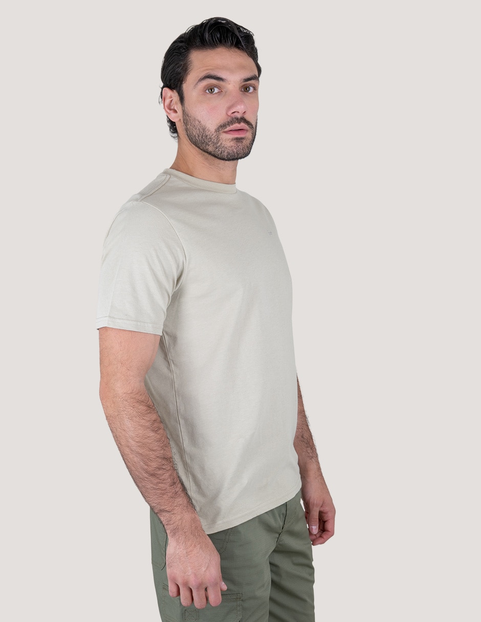 Playera cuello redondo para hombre 2