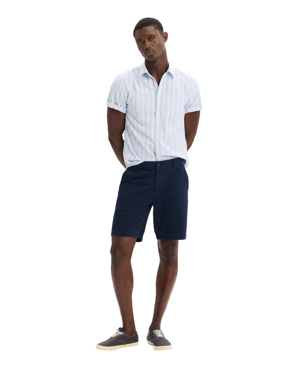 Camisa casual manga corta para hombre 5