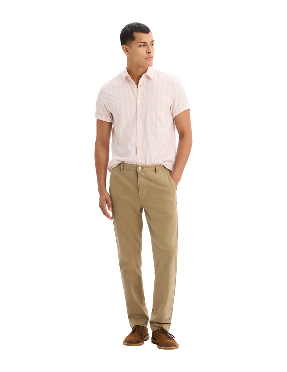 Camisa casual manga corta para hombre 5
