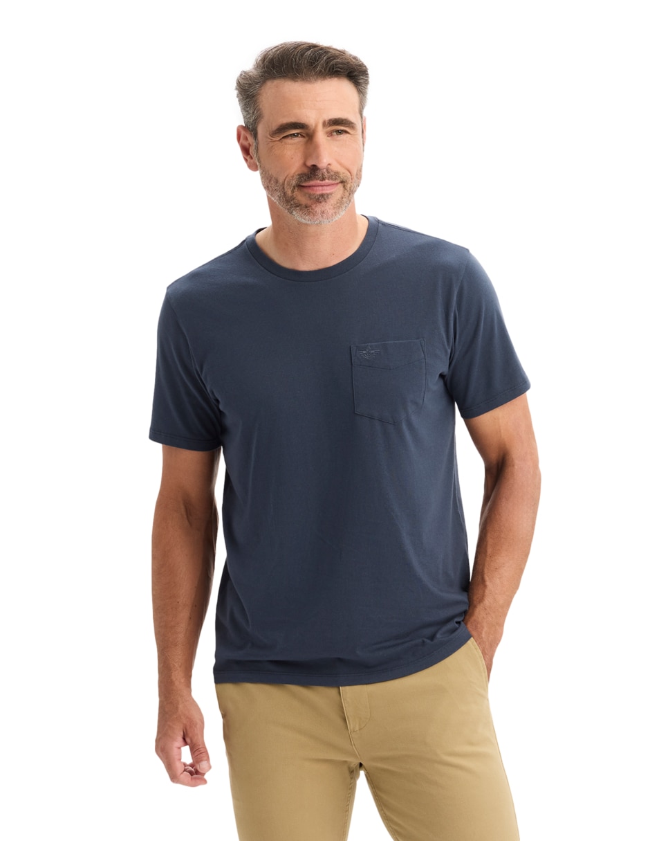 Playera cuello redondo para hombre 1