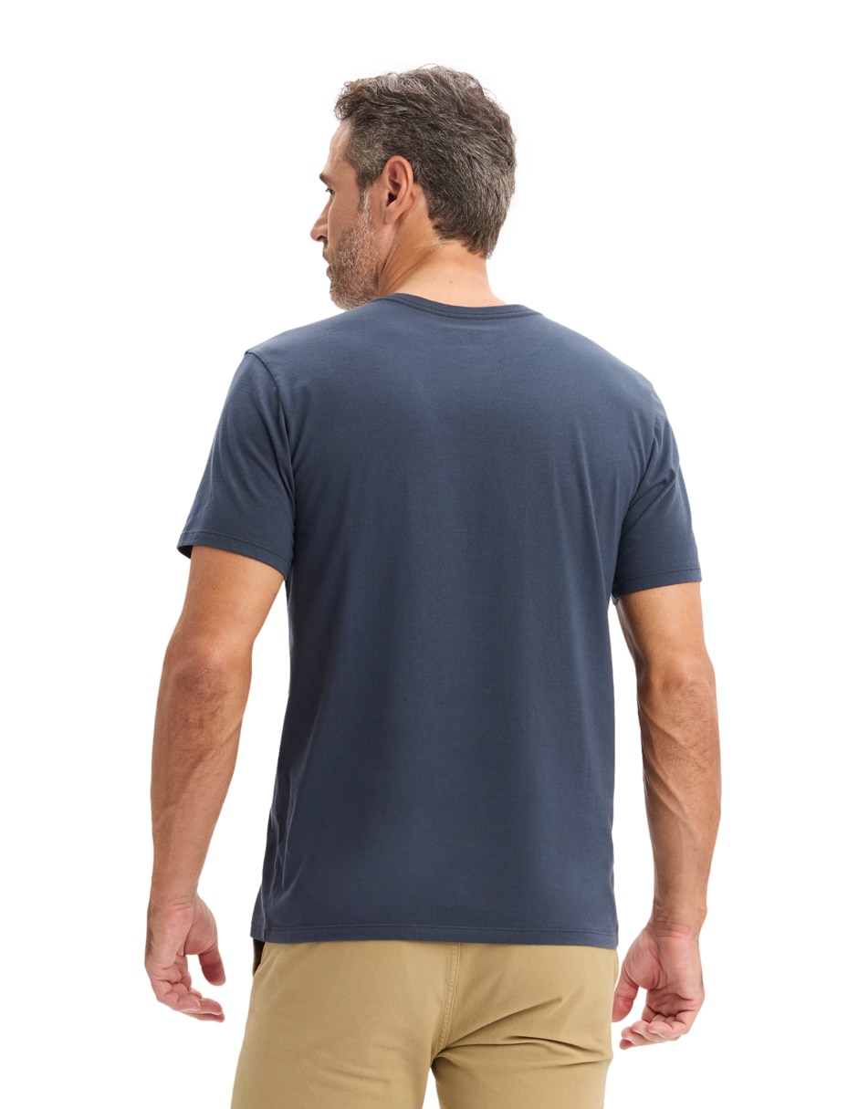 Playera cuello redondo para hombre 2