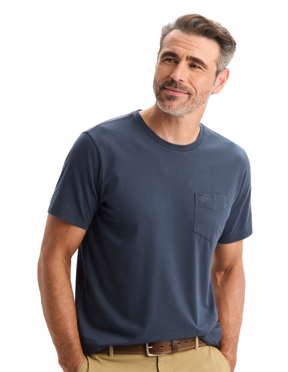 Playera cuello redondo para hombre 4
