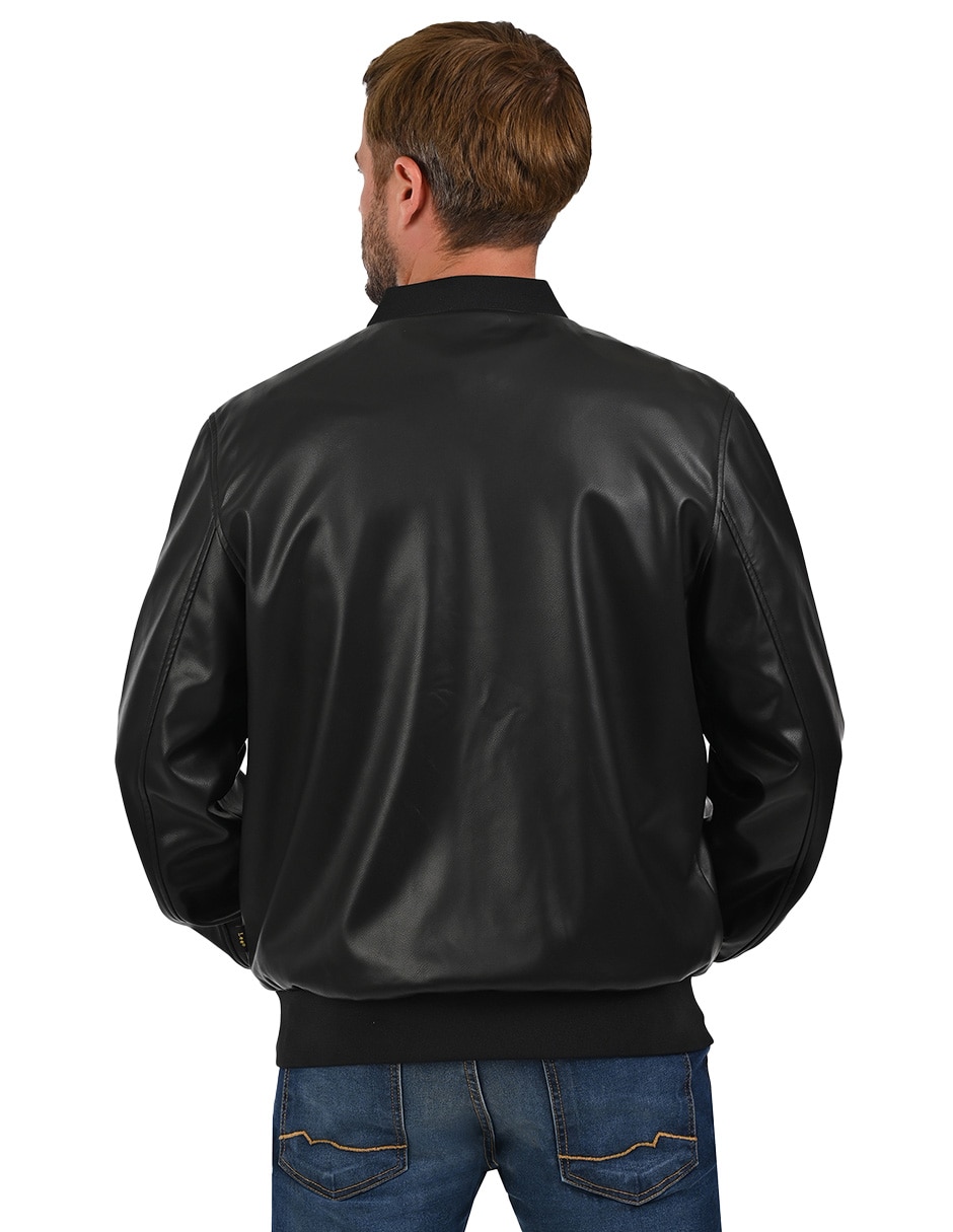 Chamarra bomber con bolsillos para hombre 3