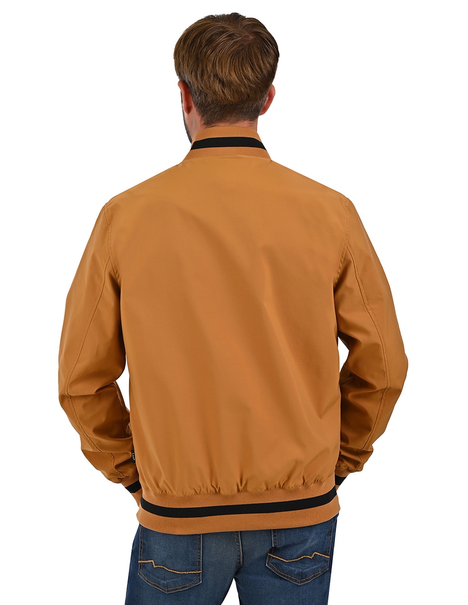 Chamarra bomber con bolsillos para hombre 3